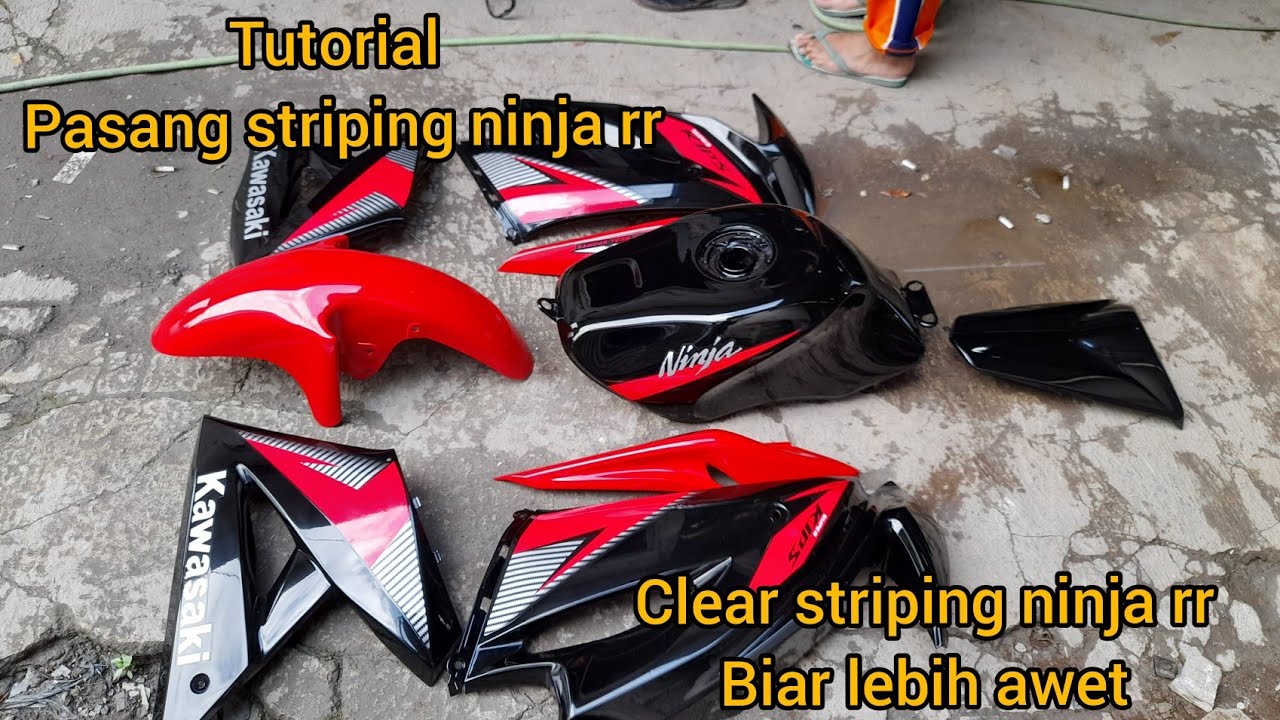 #repaintninja  repaint body halus ninja rr | clear stiping ninja rr