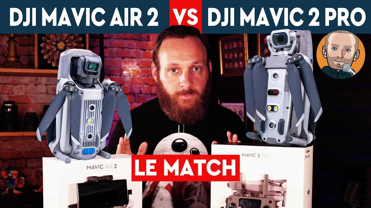 MAVIC AIR 2 vs DJI MAVIC 2 PRO : Le match