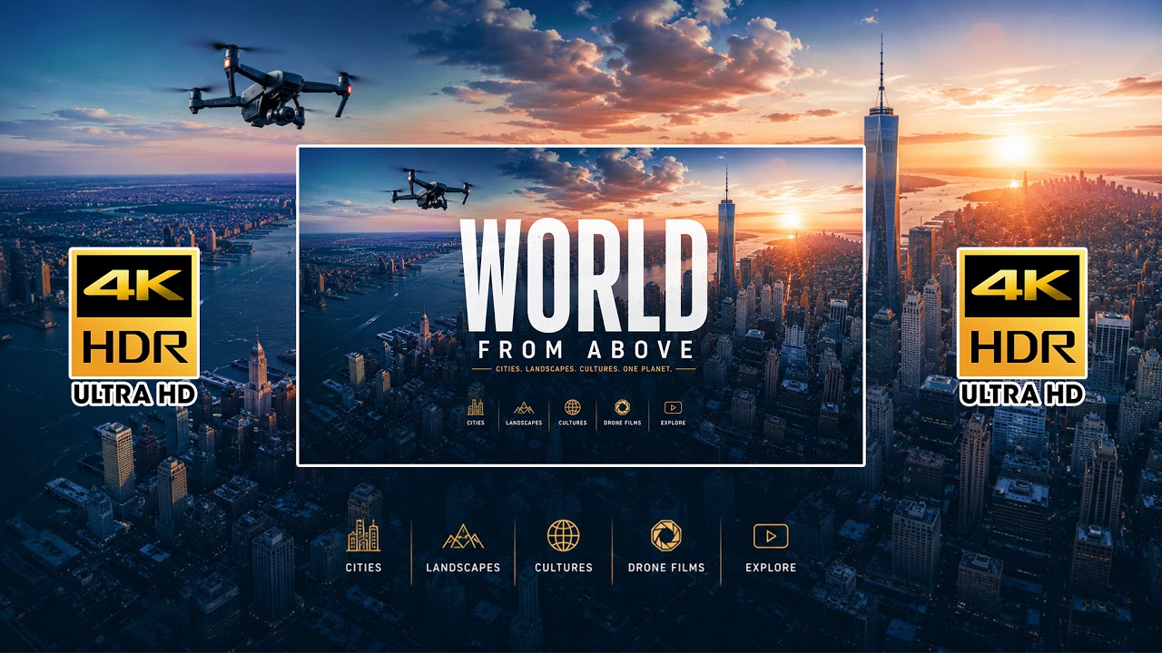 World From Above 4K Live Stream