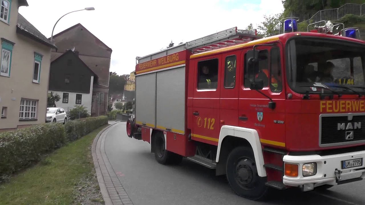 FF Weilburg DLK + VRW + LF + TLF