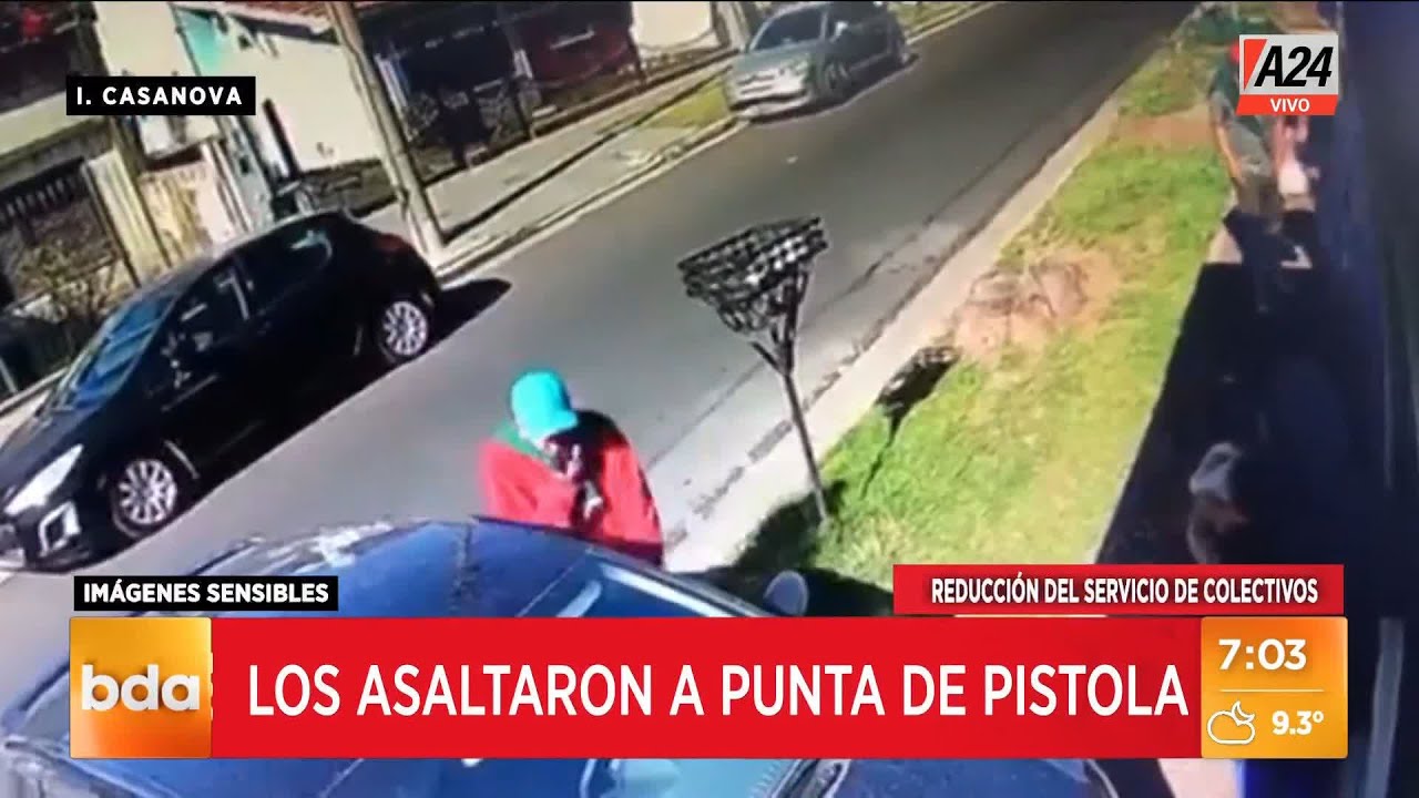 🚨 Isidro Casanova: los asaltaron cuando volvían del pediatra