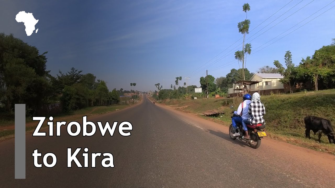 9:00 AM ⛅ Lovely Sunny Morning drive from Zirobwe Trading Centre to Kira Town by Car 🚙 in 4KUHD