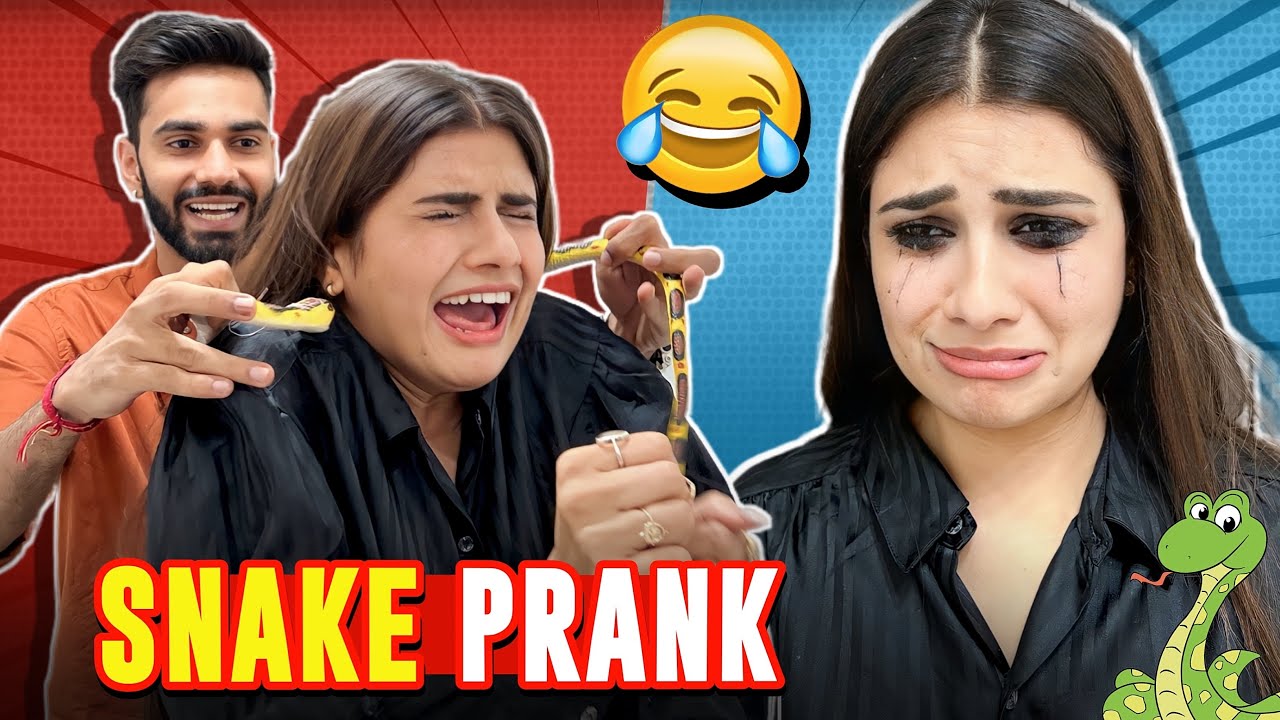 Snake prank gone wrong 😱 | Ayush Yadav