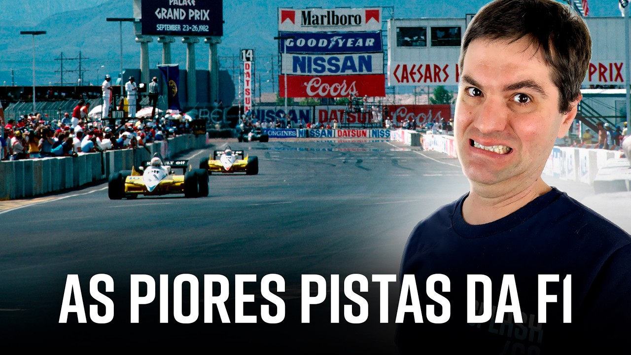As 10 piores pistas em que a Fórmula 1 correu na história. #f1 #f1track #motorsport