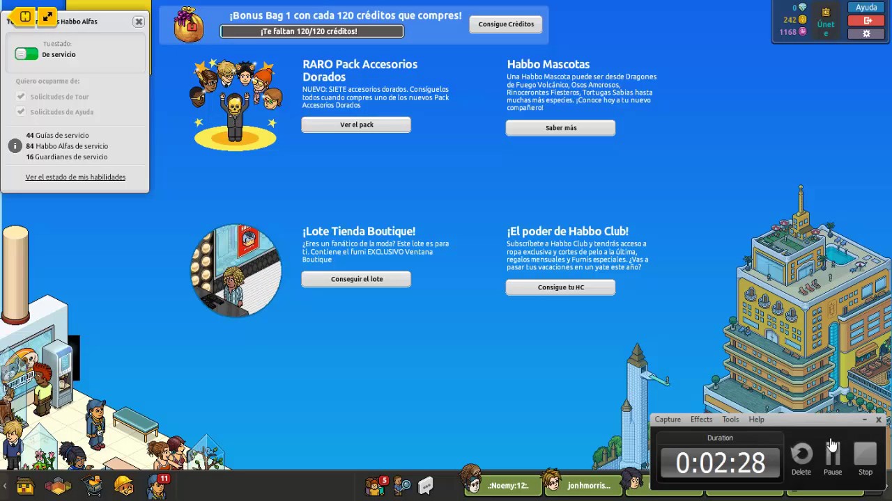 [HABBO.ES] Timando vips y furnis normales #1