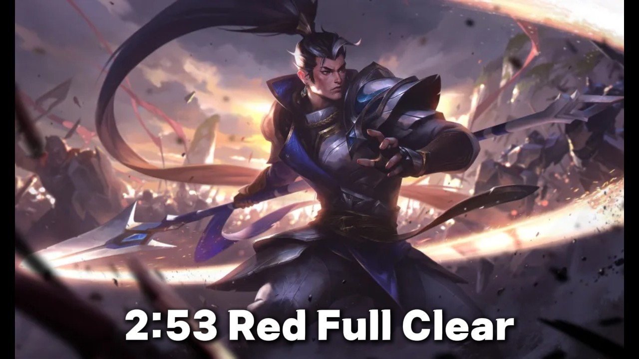 26.3 신 짜오 레드 풀캠 2분 53초 정글링 (1강타) 강의