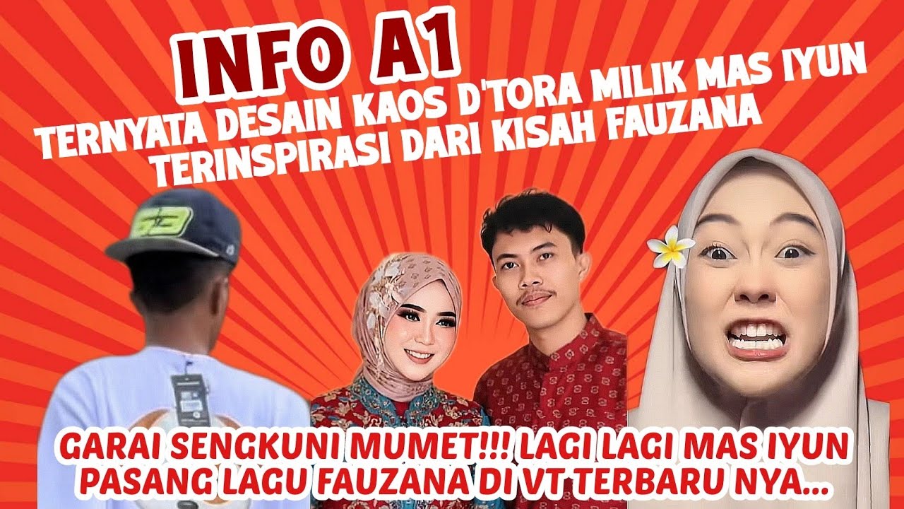 INFO A1; AJUURR!! TERNYATA DESAIN KAOS D'TORA MILIK IYUN TERINSPIRASI DARI KISAH FAUZANA