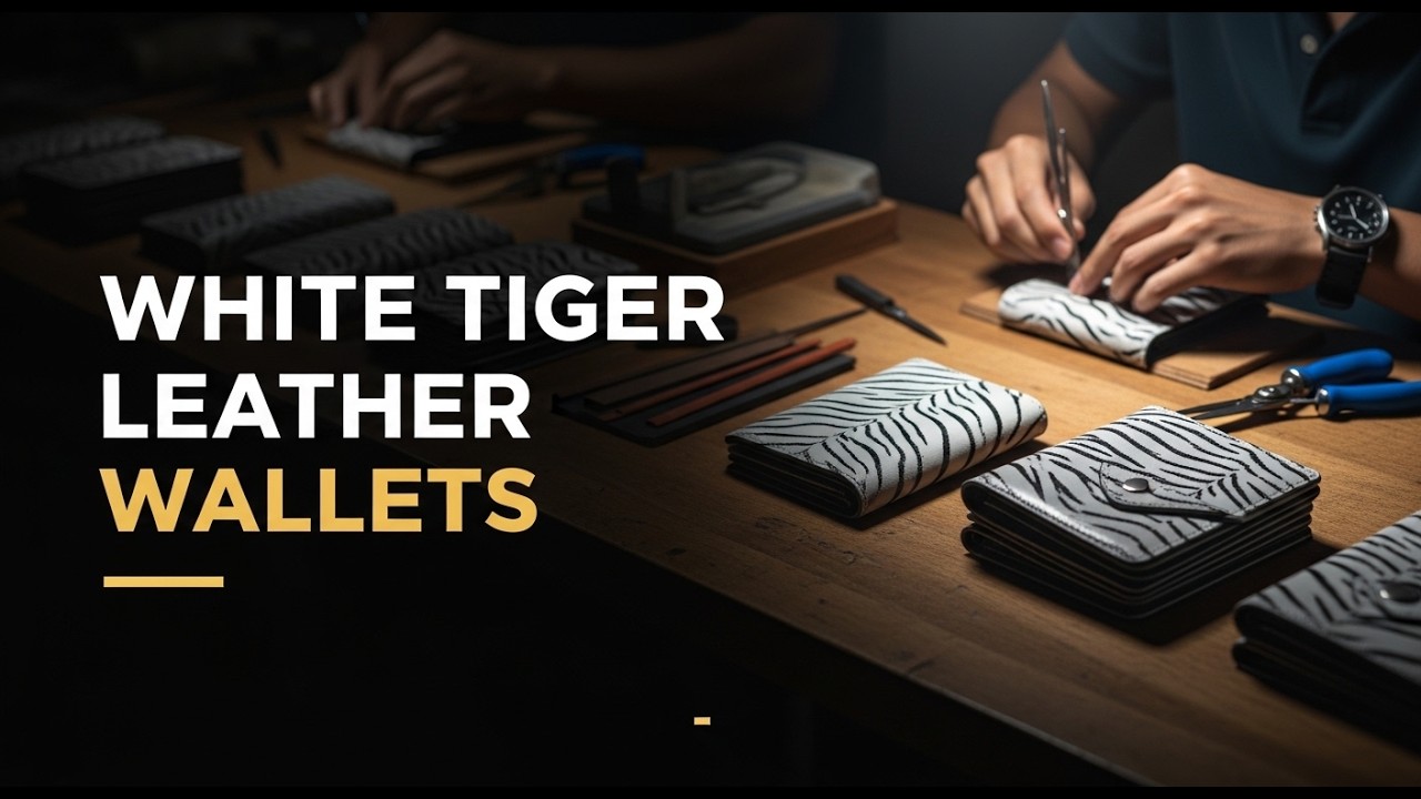 FTM Factory | Handmade White Tiger Leather Wallets – Factory Tour