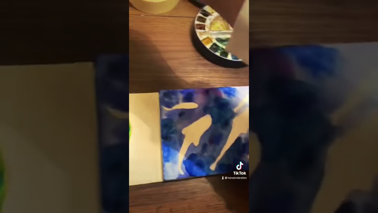 Watercolor Koi Fish