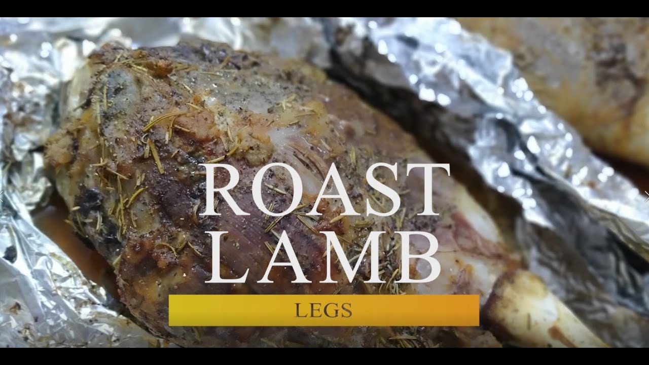 Roast Lamb Legs | Kaki Kambing Bakar Oven
