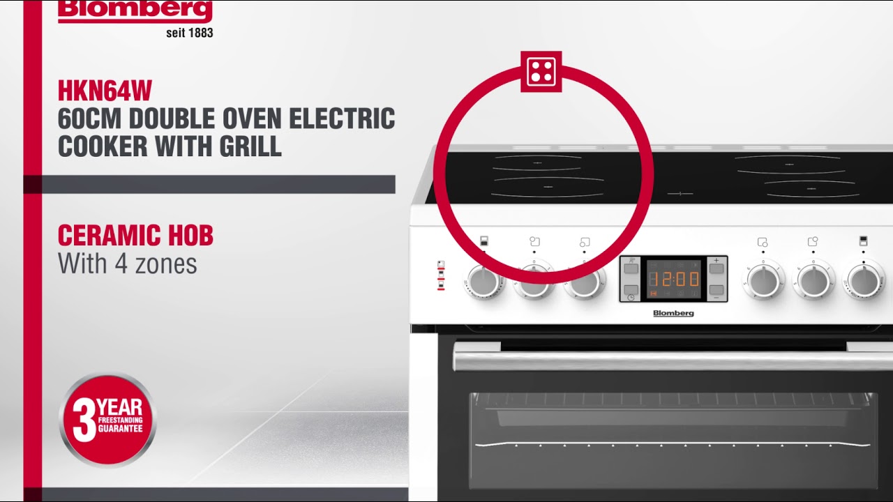 Blomberg HKN64W Free Standing Oven