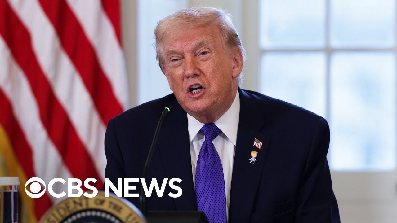 Trump meets with oil executives at White House after Venezuela strikes | full video