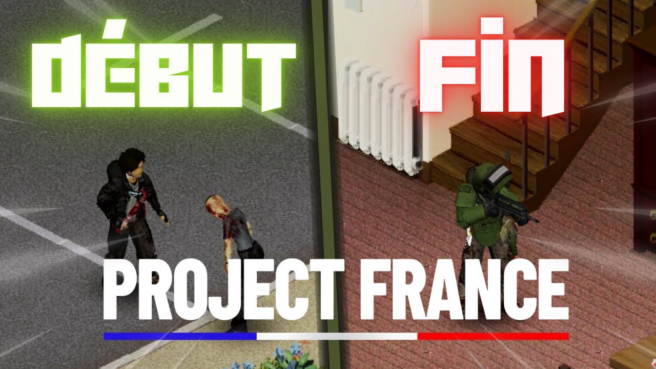 Je suis all&eacute; en  🍷FRANCE🥖 dans Project Zomboid 🧟