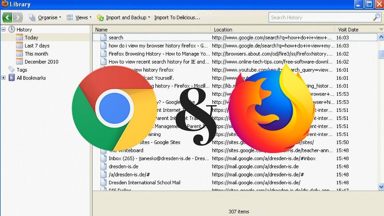 🌐 How to recover Google Chrome and Mozilla Firefox browsing history 🌐
