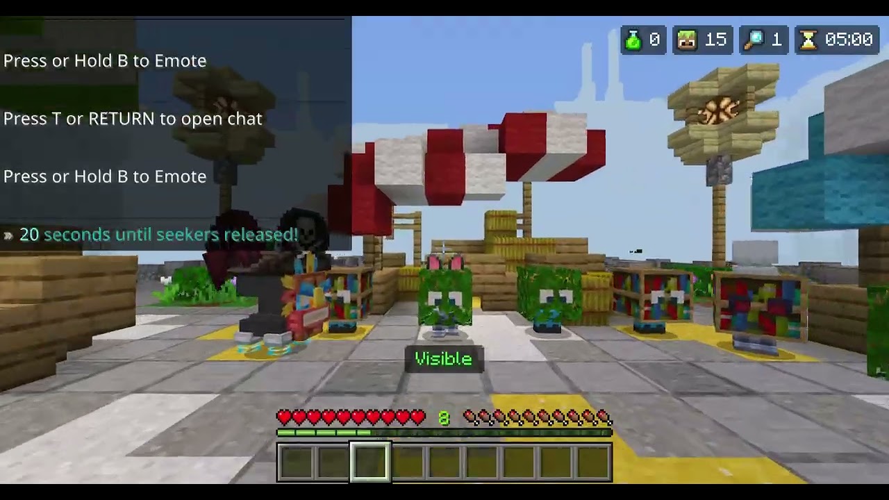 Part 1 - Trying to beat all games in The Hive Minecraft