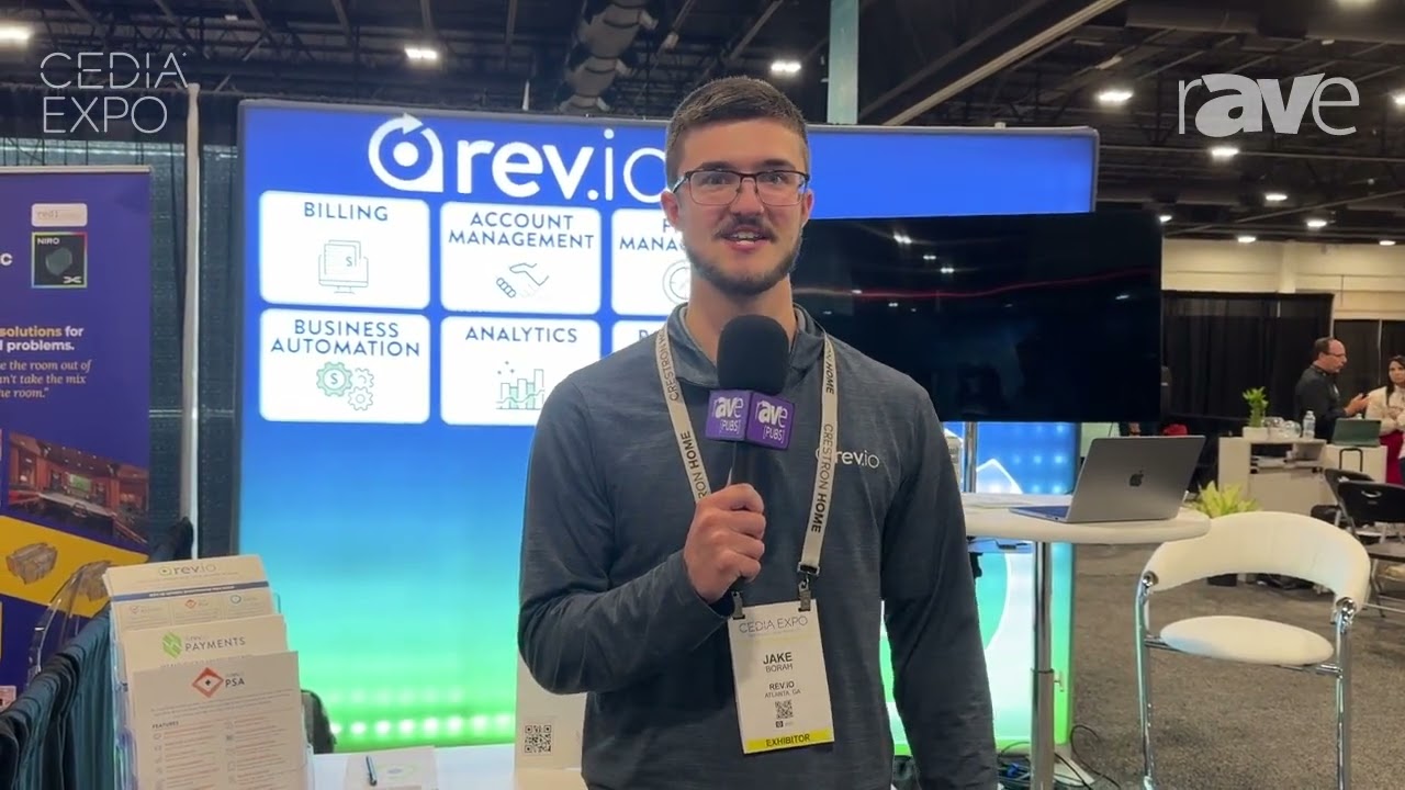 CEDIA Expo 2024: Rev.io Explains Billing and Back Office Software Solutions