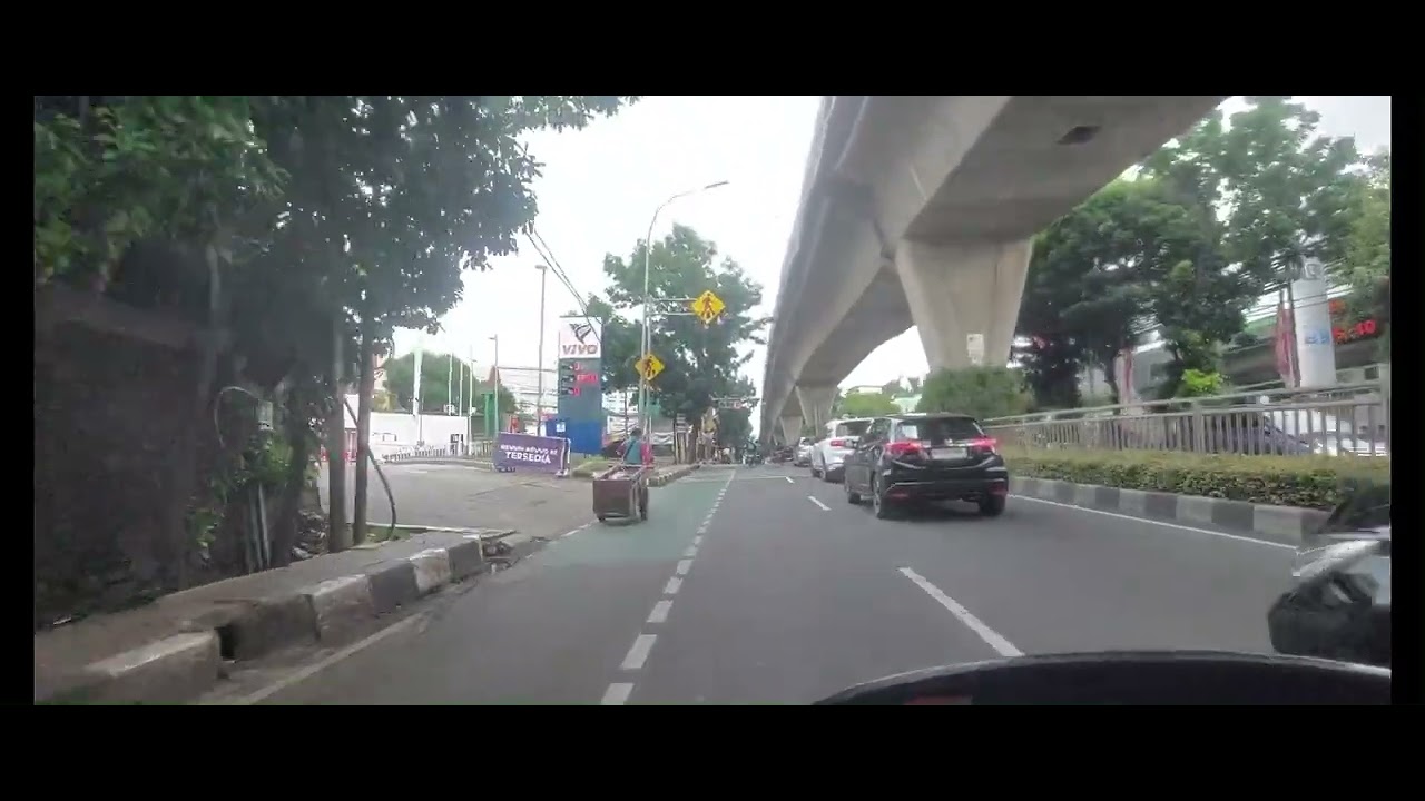 20260104 Тур выходного дня в Джакарте.. Поездка из SCBD в Пондок Бамбу.. #motovlog