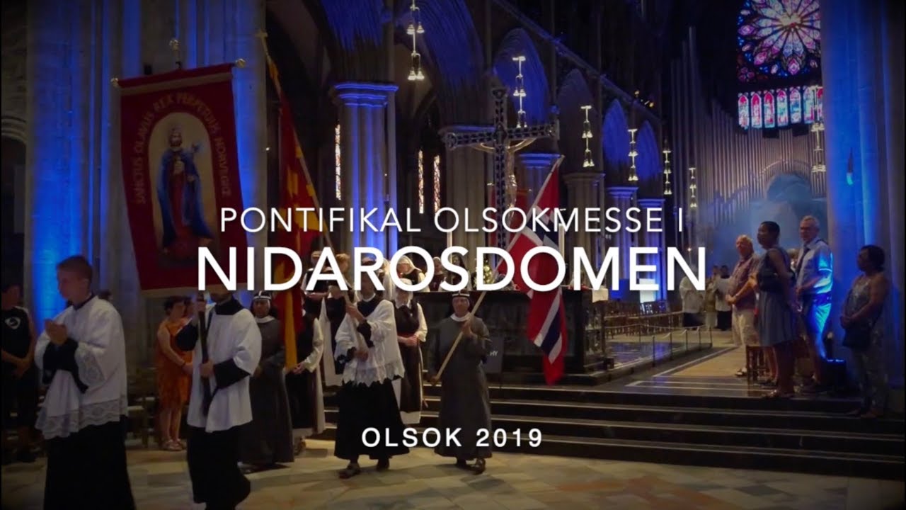 Olsok 2019: Pontifikal olsokmesse i Nidarosdomen