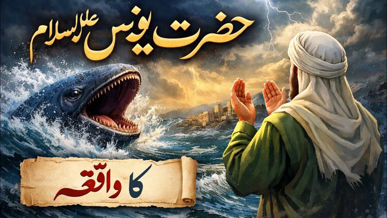 The Amazing Story of Prophet Yunus (AS) | The Prophet Swallowed by a Whale | Islamic