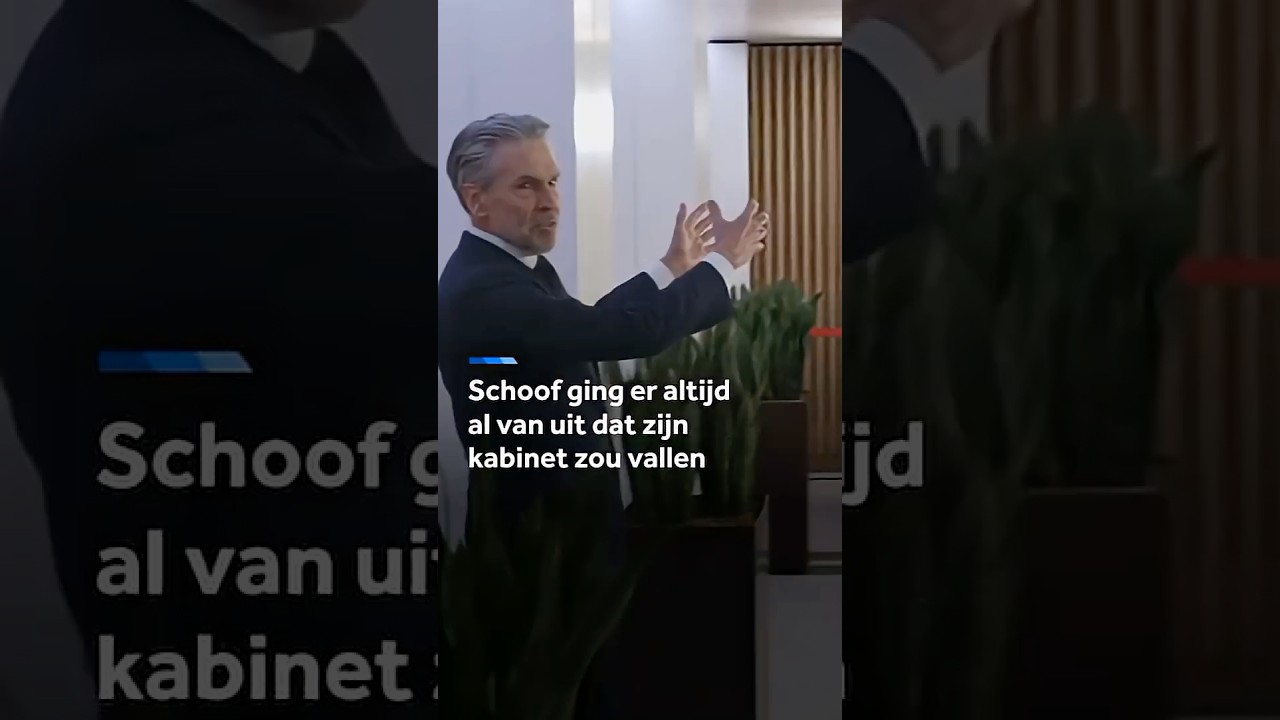 Schoof ging er altijd al van uit dat zijn kabinet zou vallen