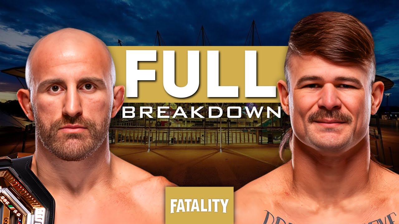 UFC 325  Volkanovski vs Lopes 2 - Full Card Breakdown & Predictions