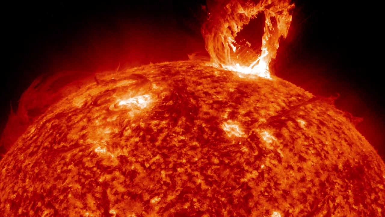 Spectacular solar eruptions 4k | Spektakul&auml;re Sonneneruptionen