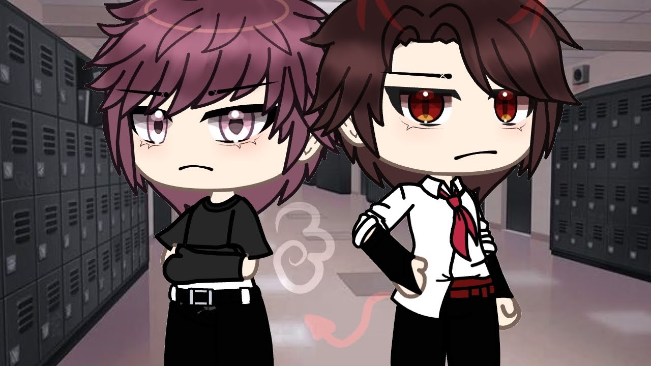 Les ailes pleines de sang rouge// glmm bl gay// gachalife [michi]