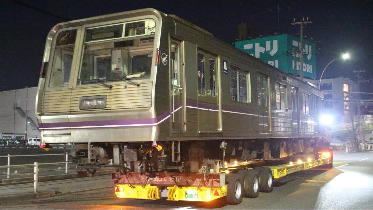 大阪メトロ谷町線22660F廃車陸送