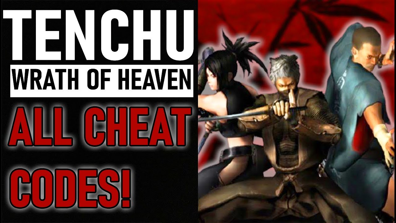 Tenchu 3 Wrath of Heaven All Cheat Codes!