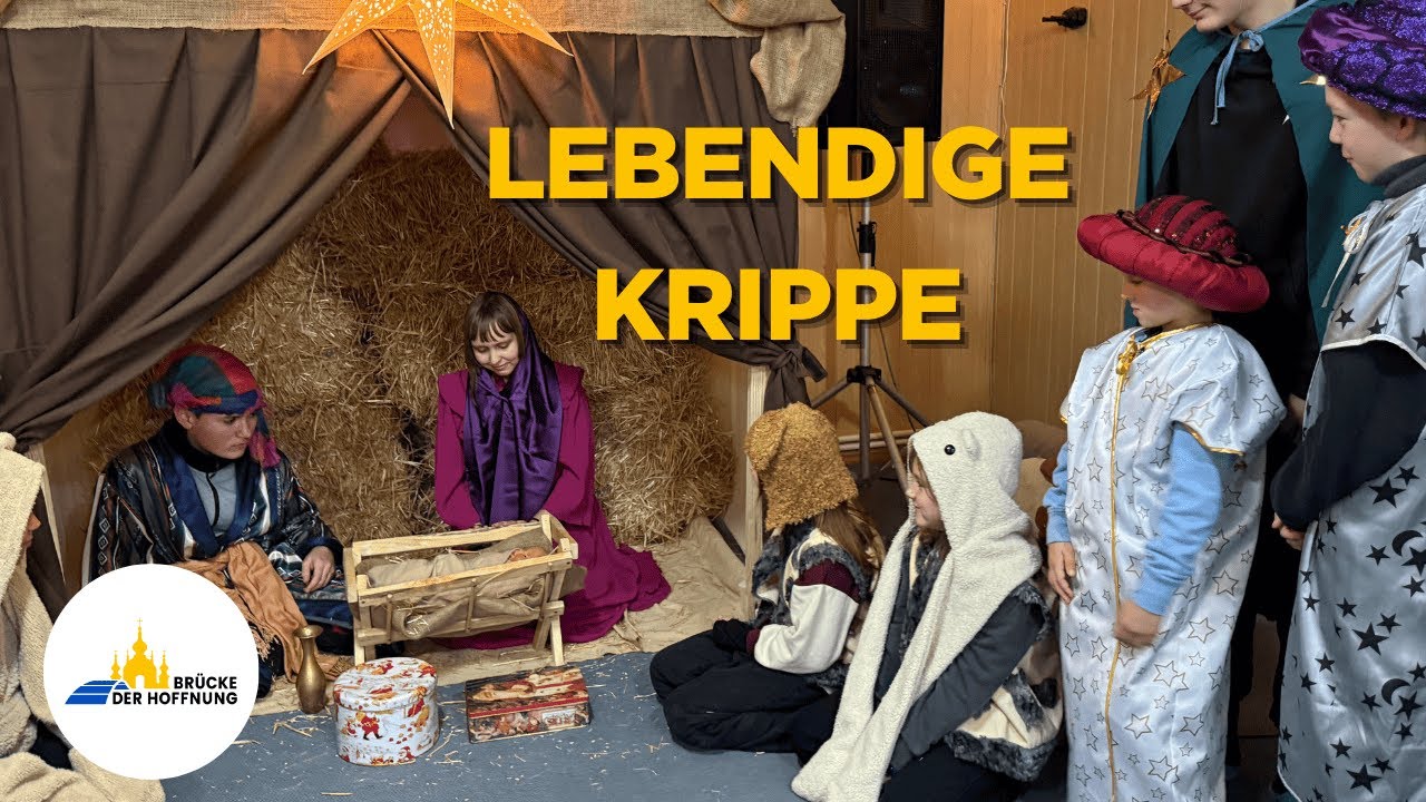 Brücke der Hoffnung: Lebendige Krippe