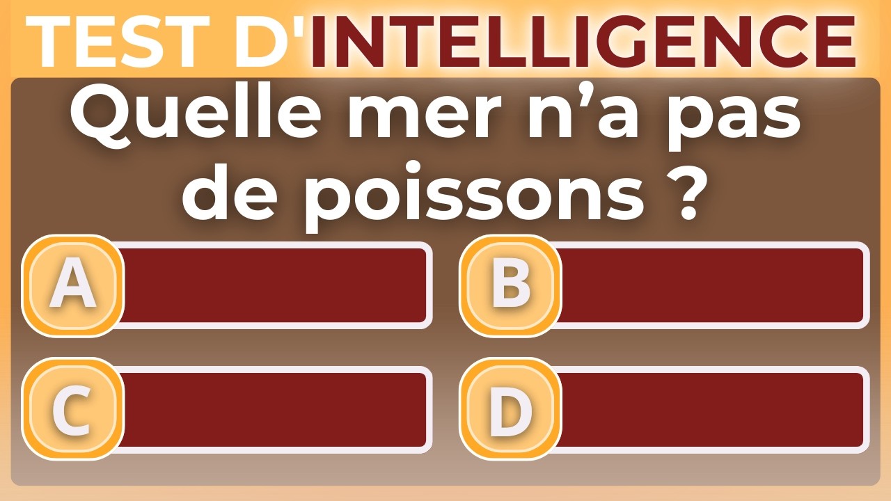 CE QUIZ METTRA VOTRE CERVEAU À L’ÉPREUVE — SEULS LES GÉNIES RÉUSSISSENT 100 %