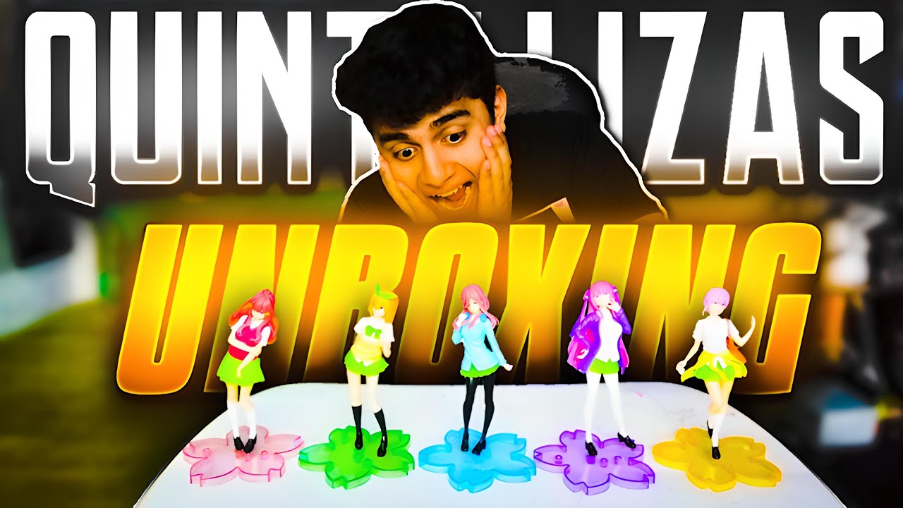 UNBOXING De Quintillizas Figuras | Mis Primeras Figuras De Coleccion | By. Chinox Otaku
