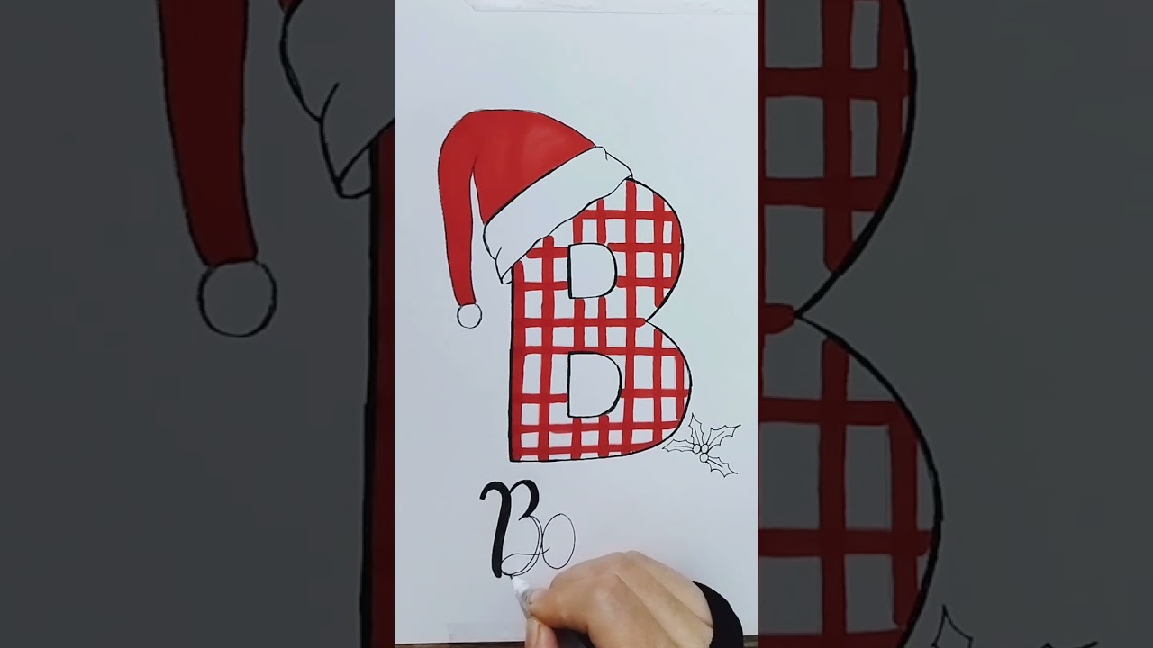 How to learn calligraphy alphabet 