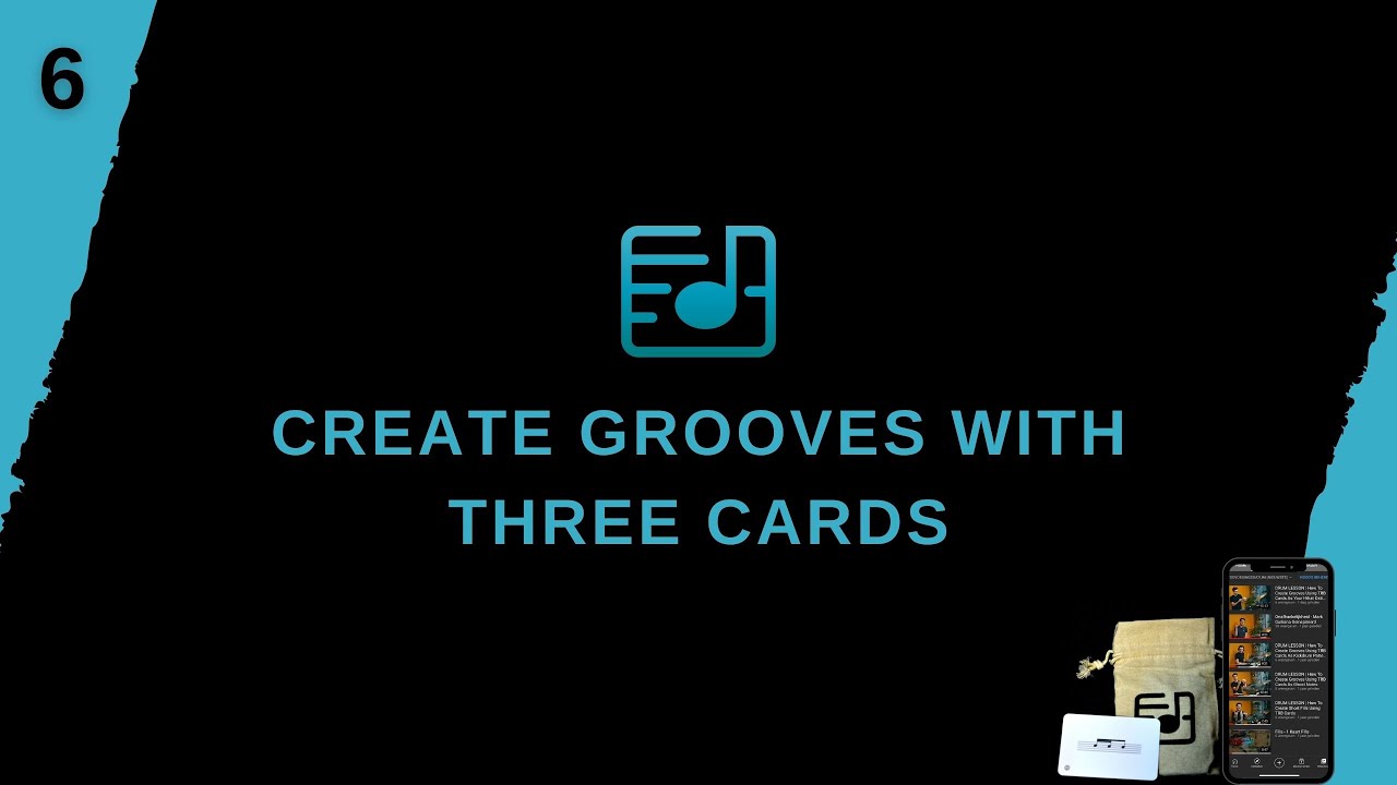DRUM LESSON | How To Create Grooves Using Three TRB Cards