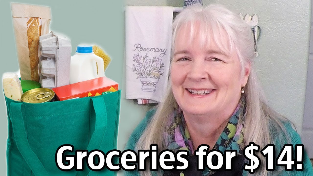 Groceries for $14 - Living On Social Security