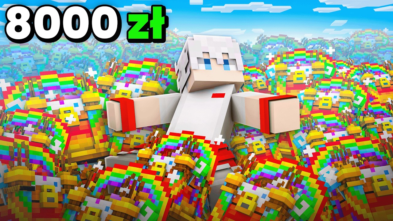 WYDAŁEM 8000 zł NA EVENT W MINECRAFT NA ANARCHII