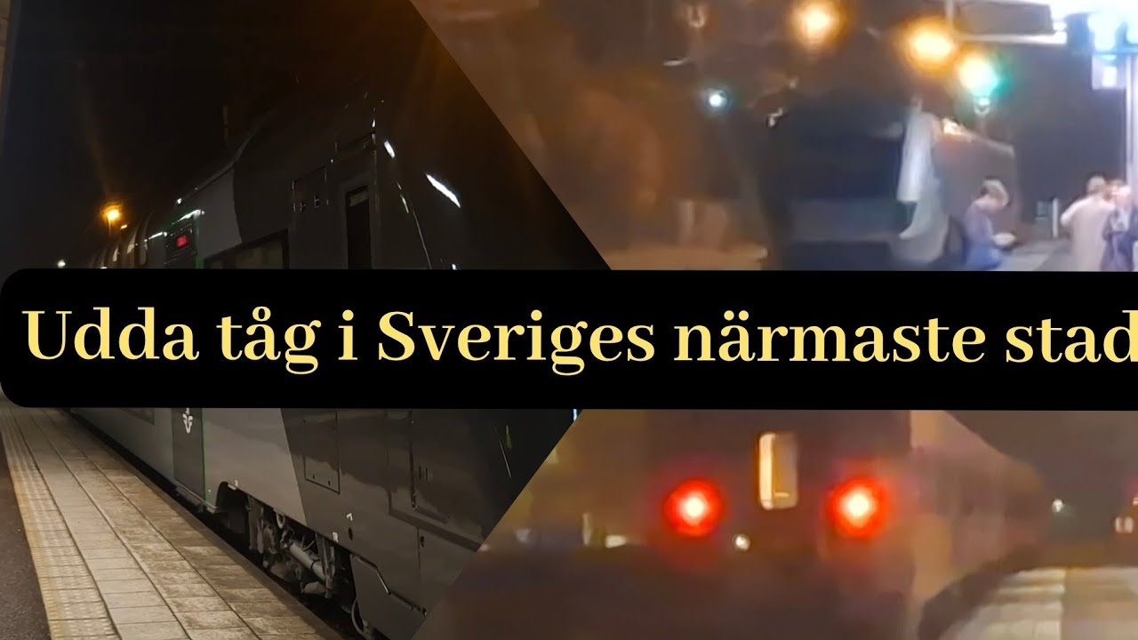 OLIKA SORTERS SJ-TÅG 2 | Snabbtåg, InterCity och Regionaltåg vid Enköping 