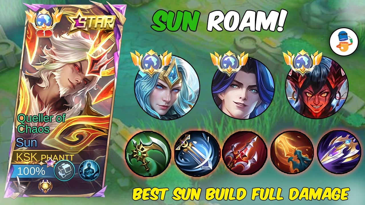 Sun Roam против лучшего мирового контр-персонажа! MLBB (Mobile Legends)