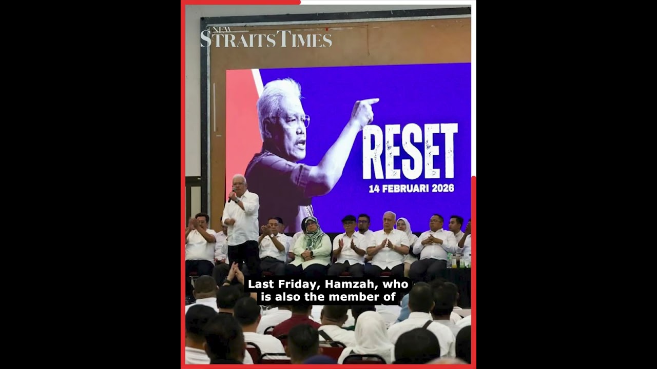 Hamzah tells leaders, MPs to turn 'Reset' into action