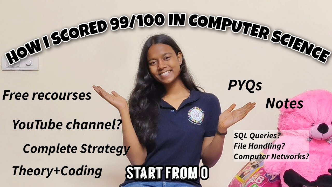 COMPUTER SCIENCE STRATEGY 📚|How I Scored 99/100 in CS🫣|#cbse #computerscience #class12 