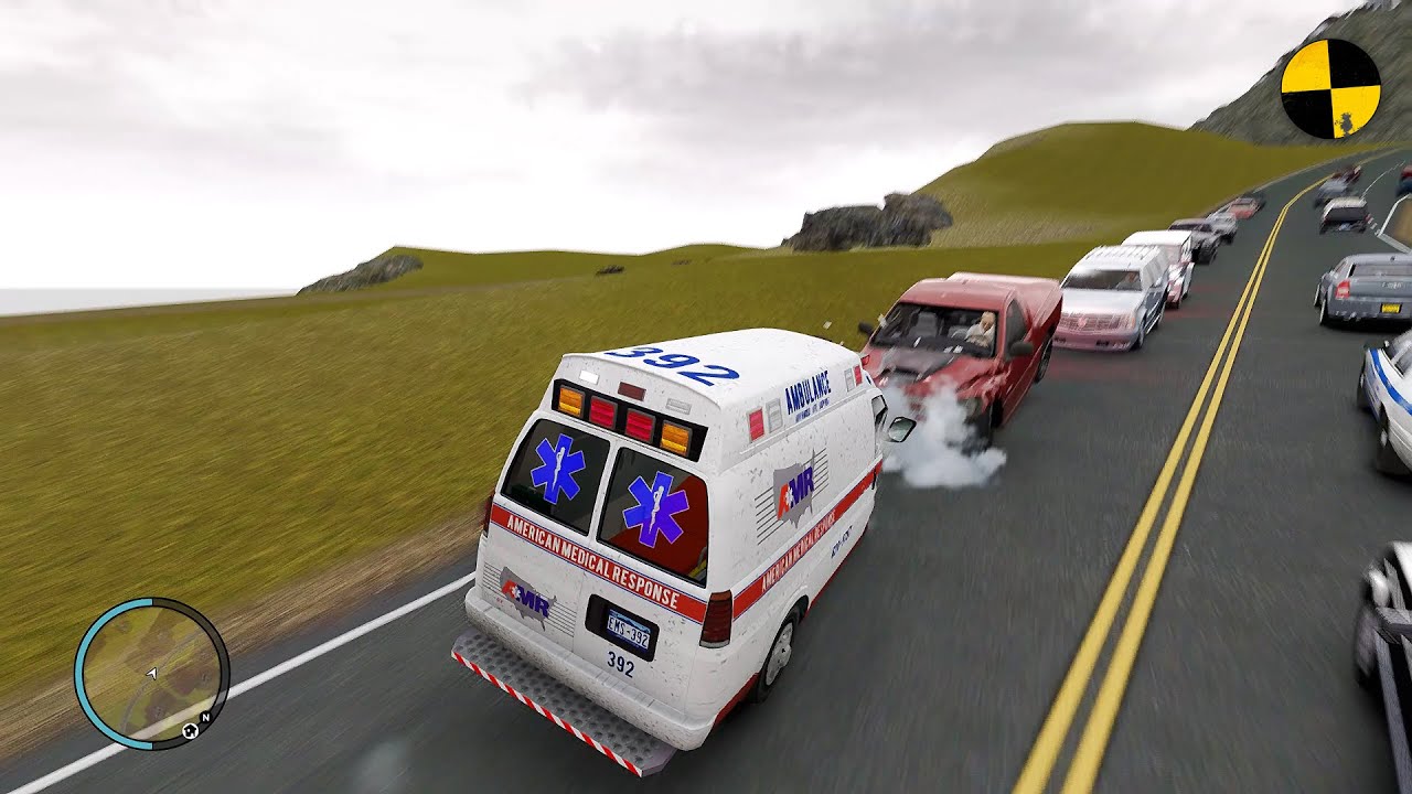 GTA 4 Crash Testing Real Car Mods Ep.120
