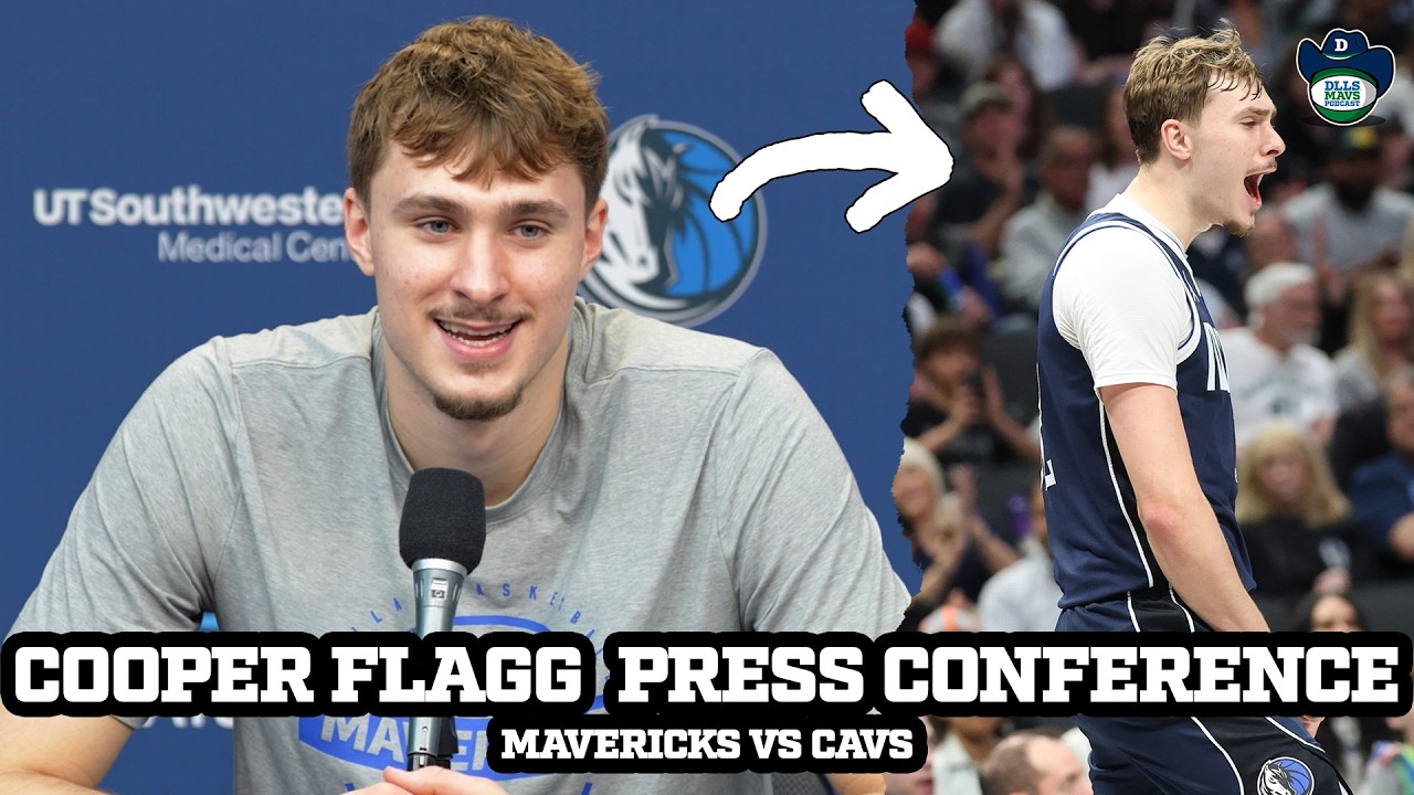 Cooper Flagg Says “I GOT MY POP BACK” After Mavs LOSS vs Cavs