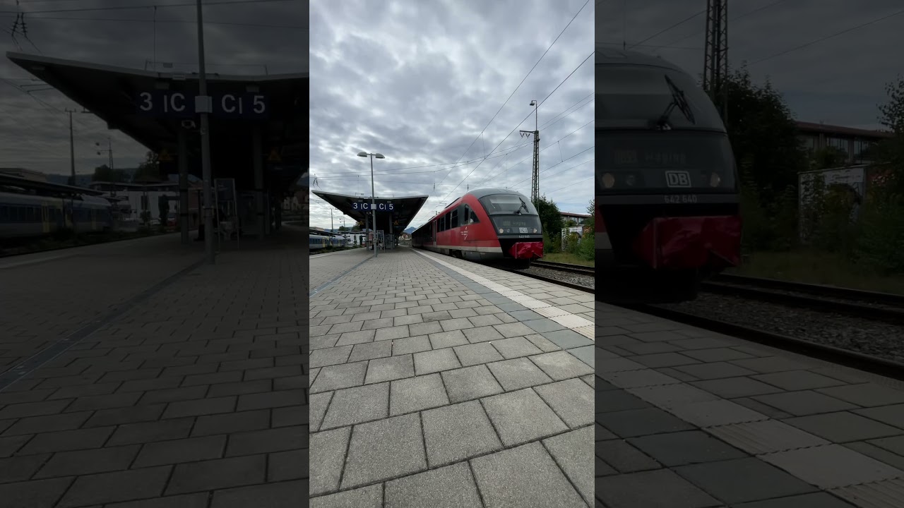 Ausfahrt RB 59 nach Waging am See