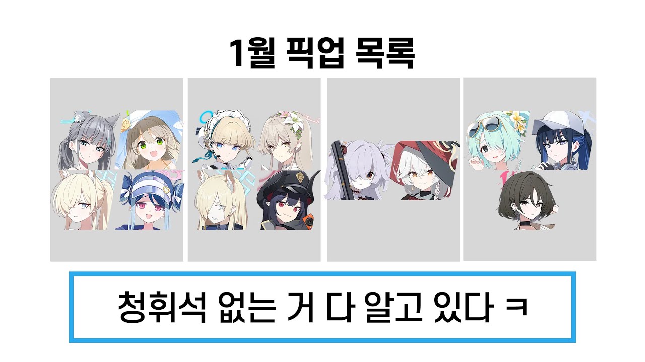 1월 픽업, 어떤 학생을 뽑아야 할까?