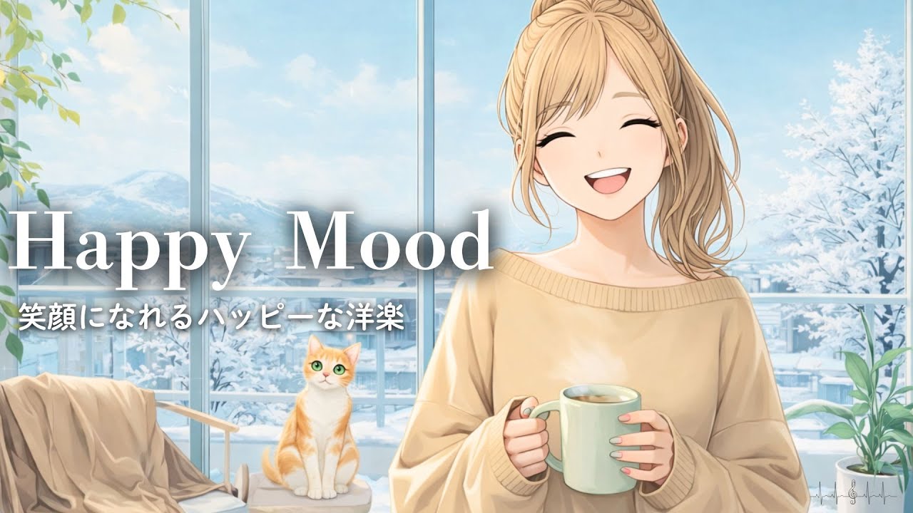[洋楽]ハッピー気分を高めるモーニング洋楽プレイリスト⁑Morning Mood　⁑morning/studying/work/