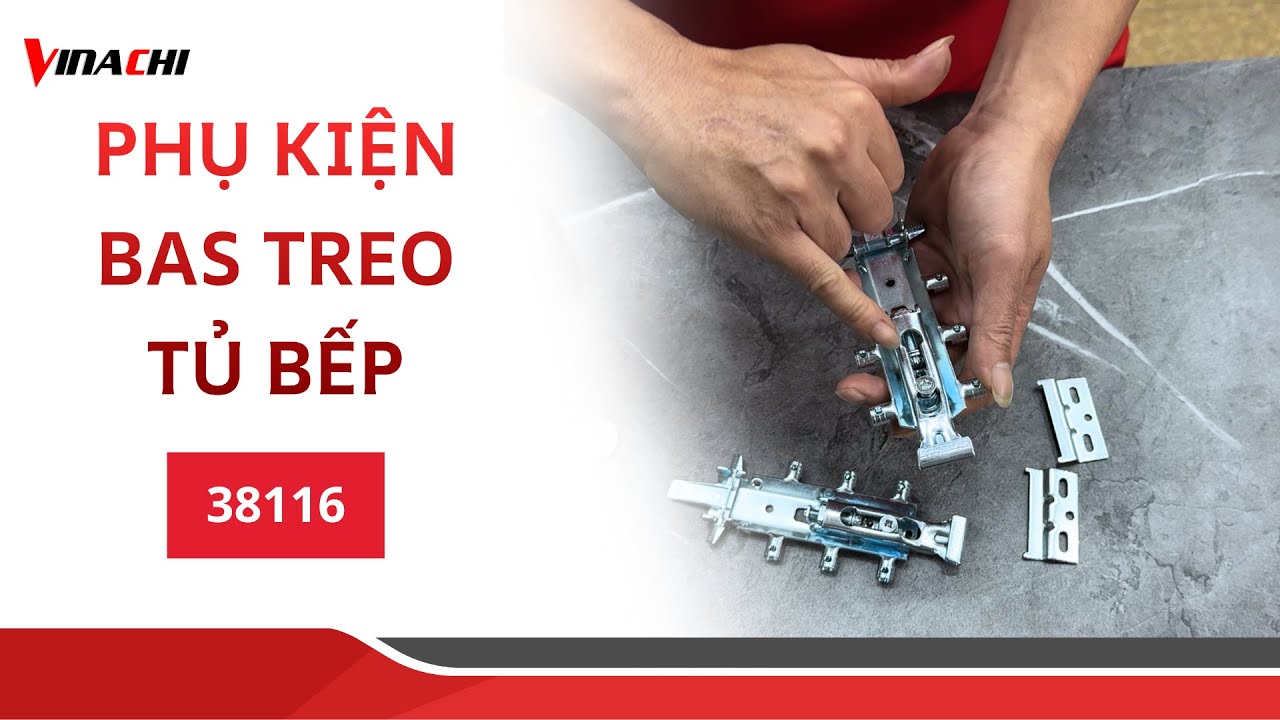 BAS TREO TỦ BẾP CÓ ĐIỀU CHỈNH | TRỌNG TẢI LÊN TỚI 130KG