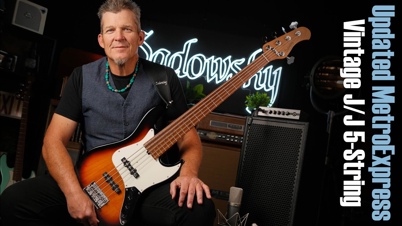 2023 Update | The Sadowsky MetroExpress 21-fret J/J 5-String Bass | Full Demo w. Andy Irvine