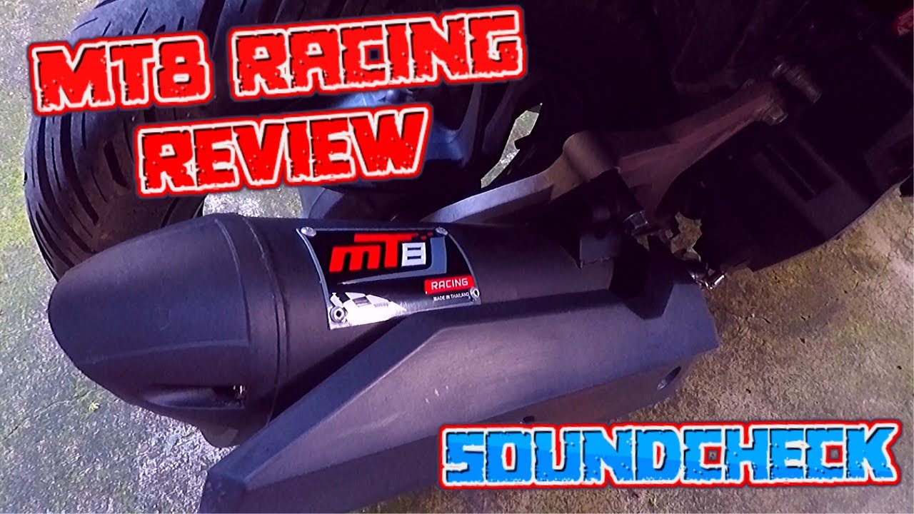 MT8 RACING PIPE REVIEW |  SOUND CHECK |  SILENT KILLER PIPE | HONDA CLICK GAME CHANGER