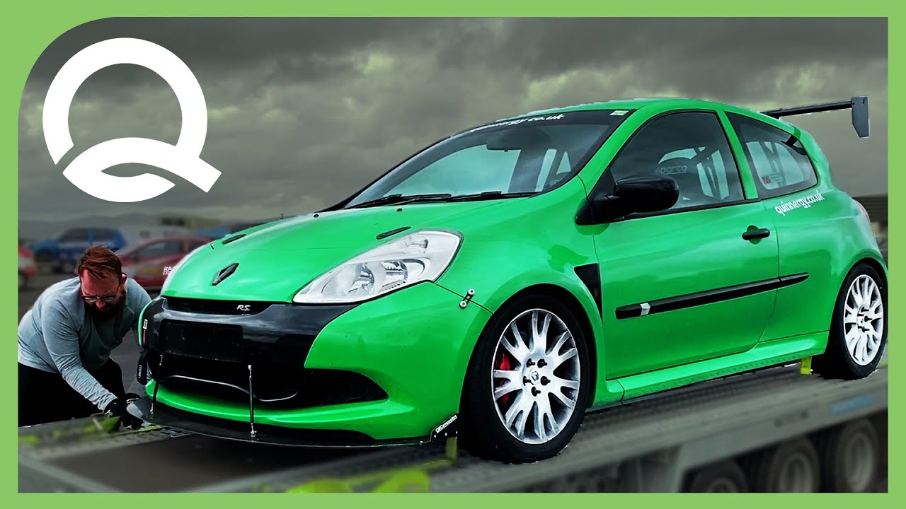 Quinnergy Clio RS 200 Cup at KnockHill Racing Circuit