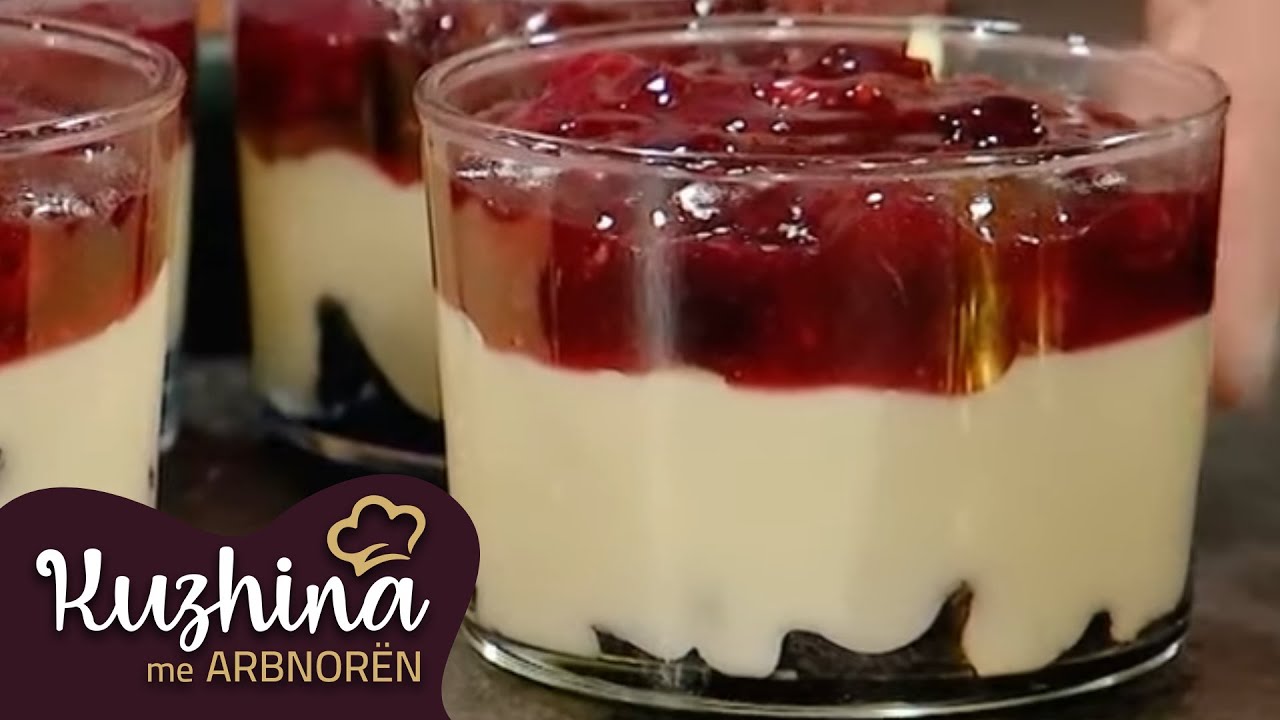Desert me fruta mali, ideale dhe e shpejtë